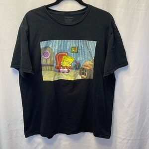 SpongeBob SquarePants Nickelodeon Meme Short Sleeve T Shirt Unisex Men Women XL